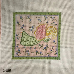 * Camilla Moss Designs CM68 - Pink and Green Angel