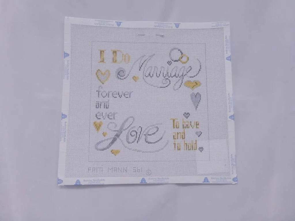 * Patti Mann 0561WD5 Marriage Pillow