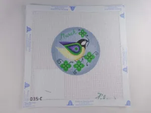 * Rebecca Wood 1035-C March Bird