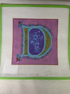 * Ruth Schmuff Designs Alphabet D