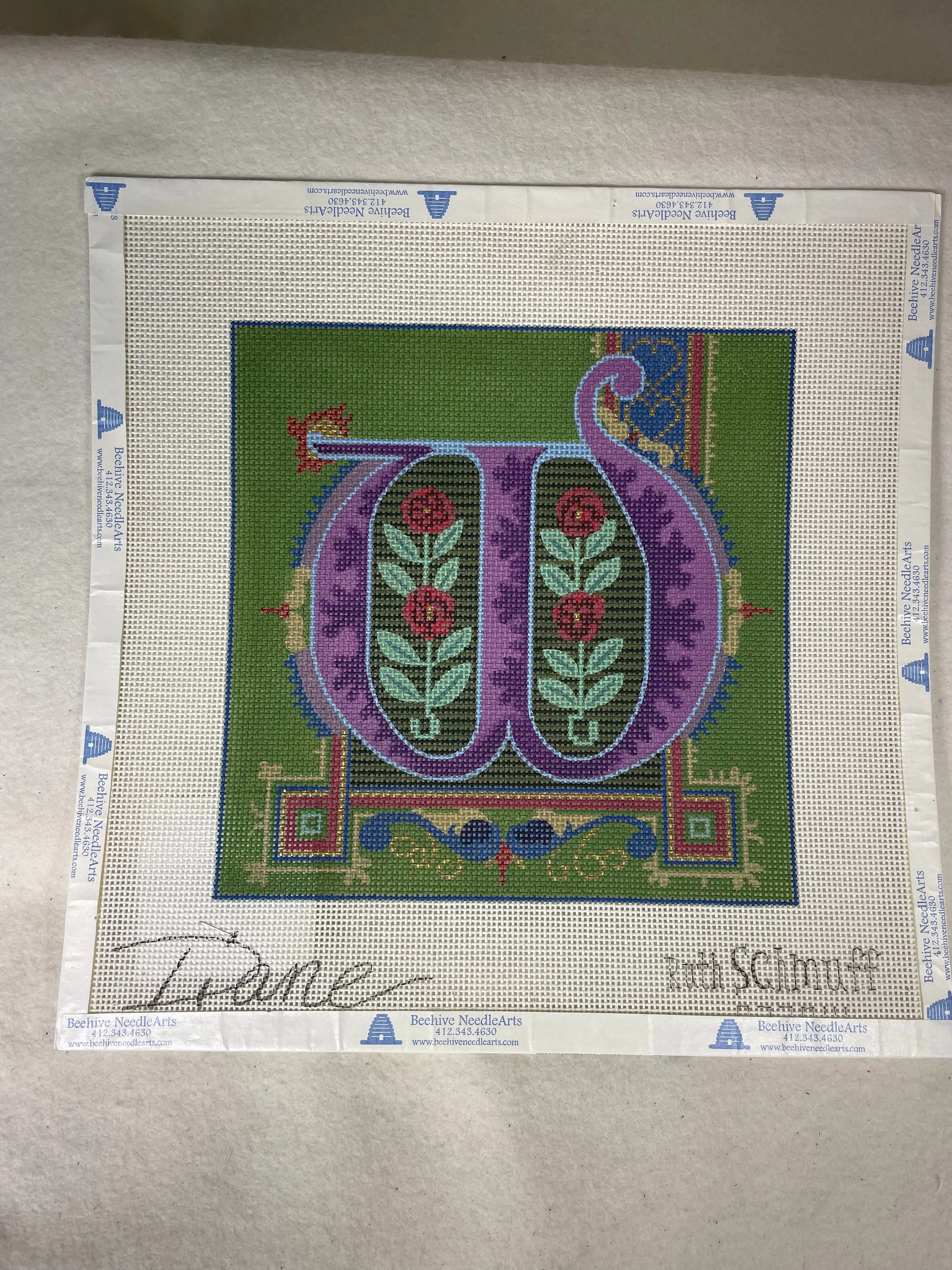* Ruth Schmuff Designs Alphabet W