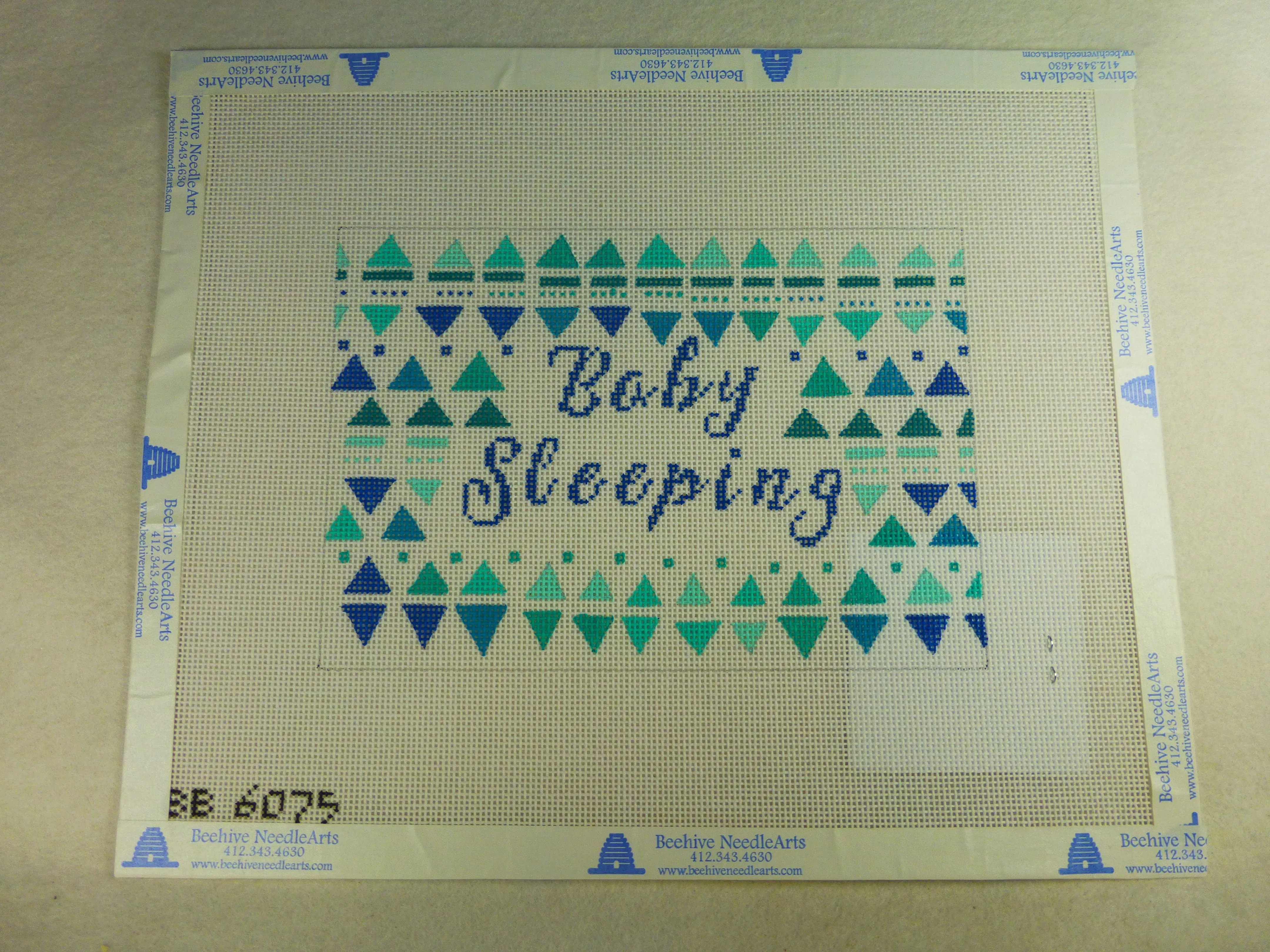 * SALE / Burnett   Bradley BB6075 Baby Sleeping - Boy