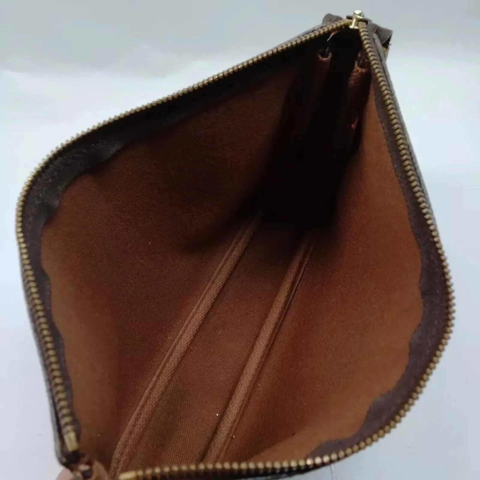100% Authentic Louis Vuitton Pochette Accessories Monogram Shoulder Bag