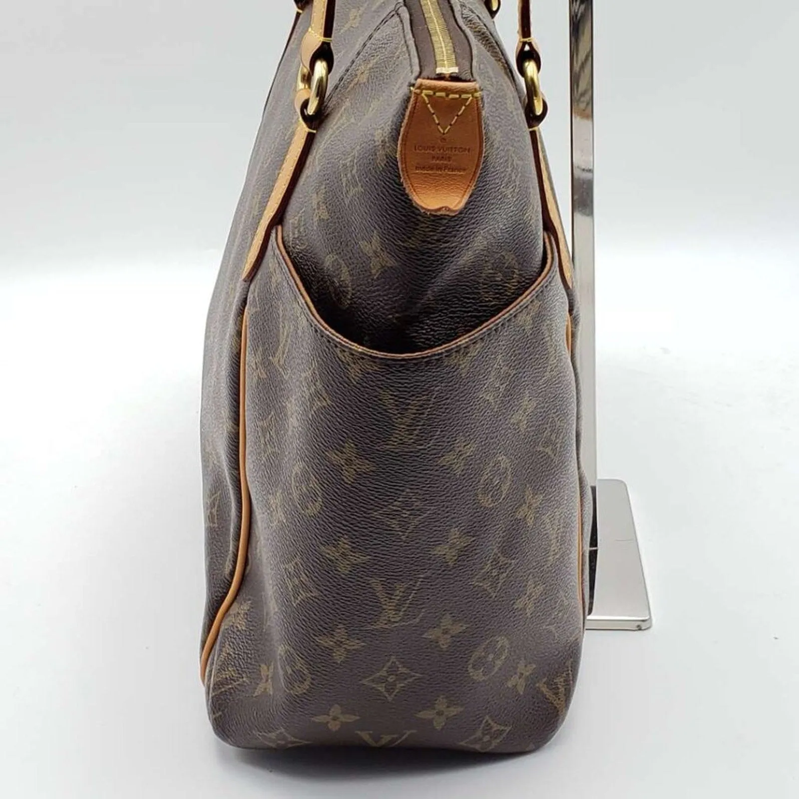 100% Authentic Louis Vuitton Totally MM Brown Monogram Shoulder Bag