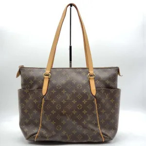 100% Authentic Louis Vuitton Totally MM Brown Monogram Shoulder Bag