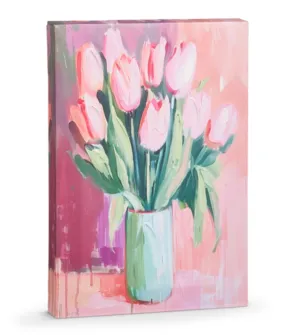 12" Tulips Canvas