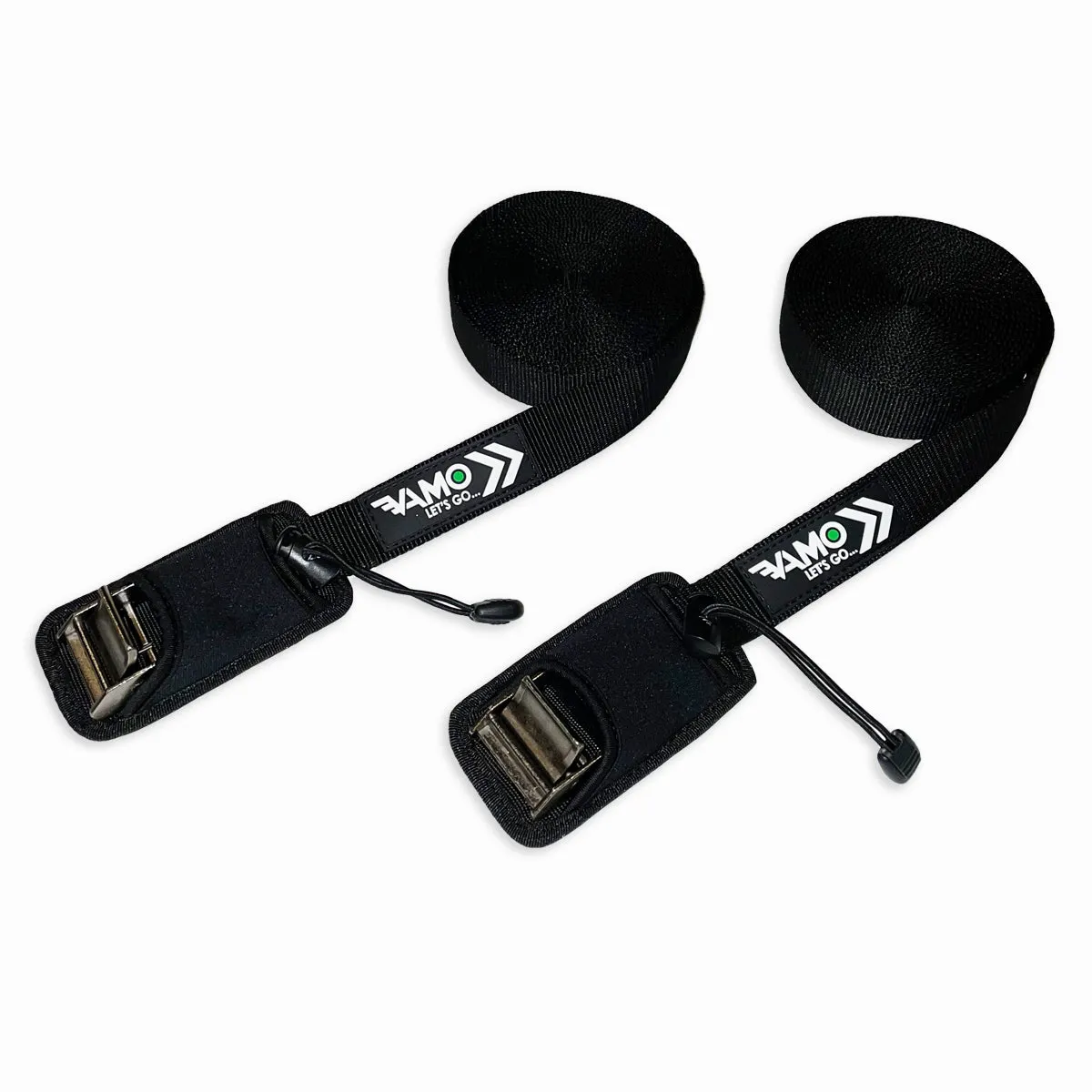 15' & 10' VAMO Premium Paddleboard SUP, Surf and Kayak Tie Down Straps