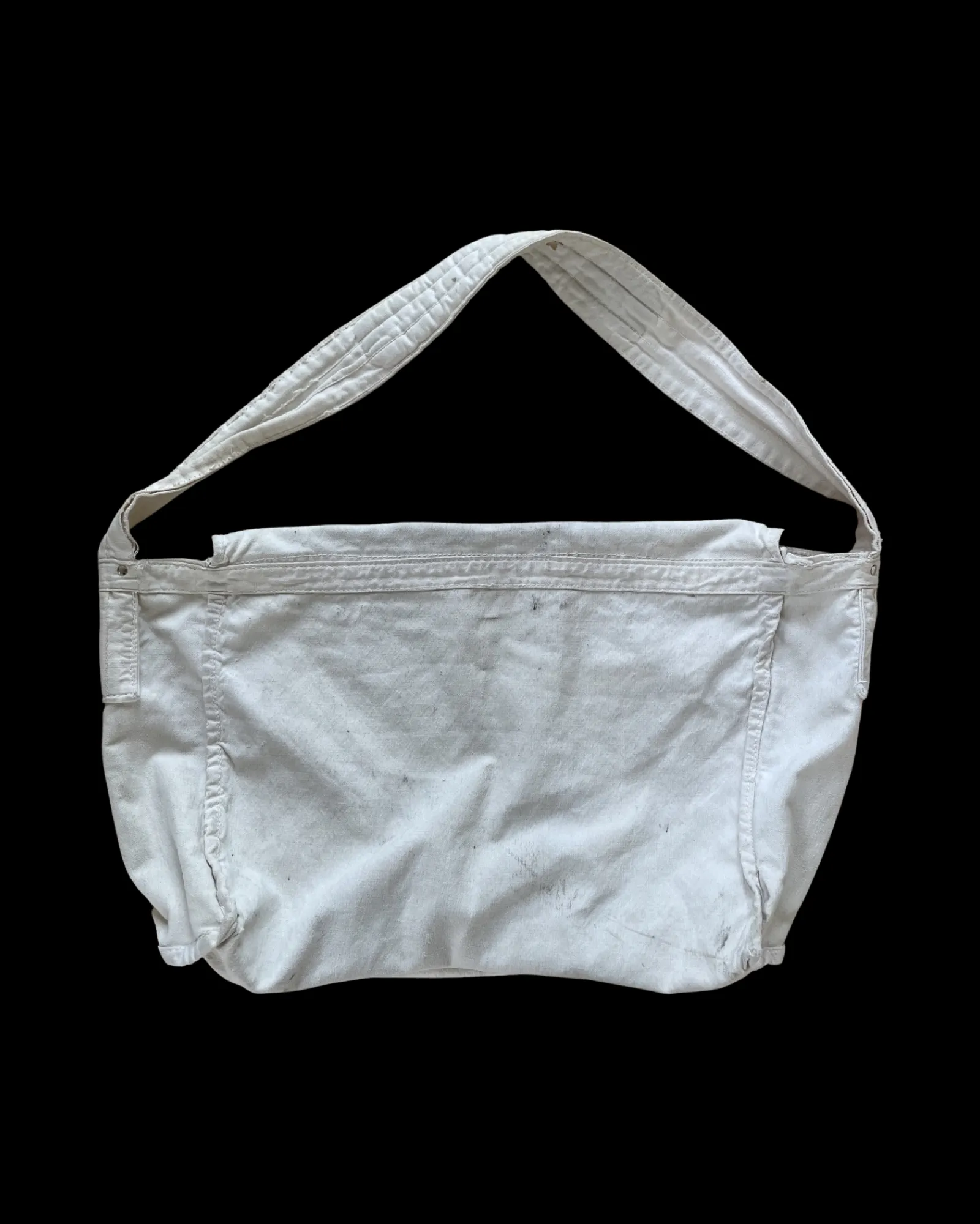 1940s-1950s Newsboy Canvas Carrier Bag