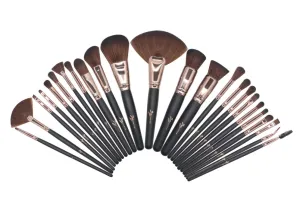 24 Piece Luxe Brush Set (Chocolate).