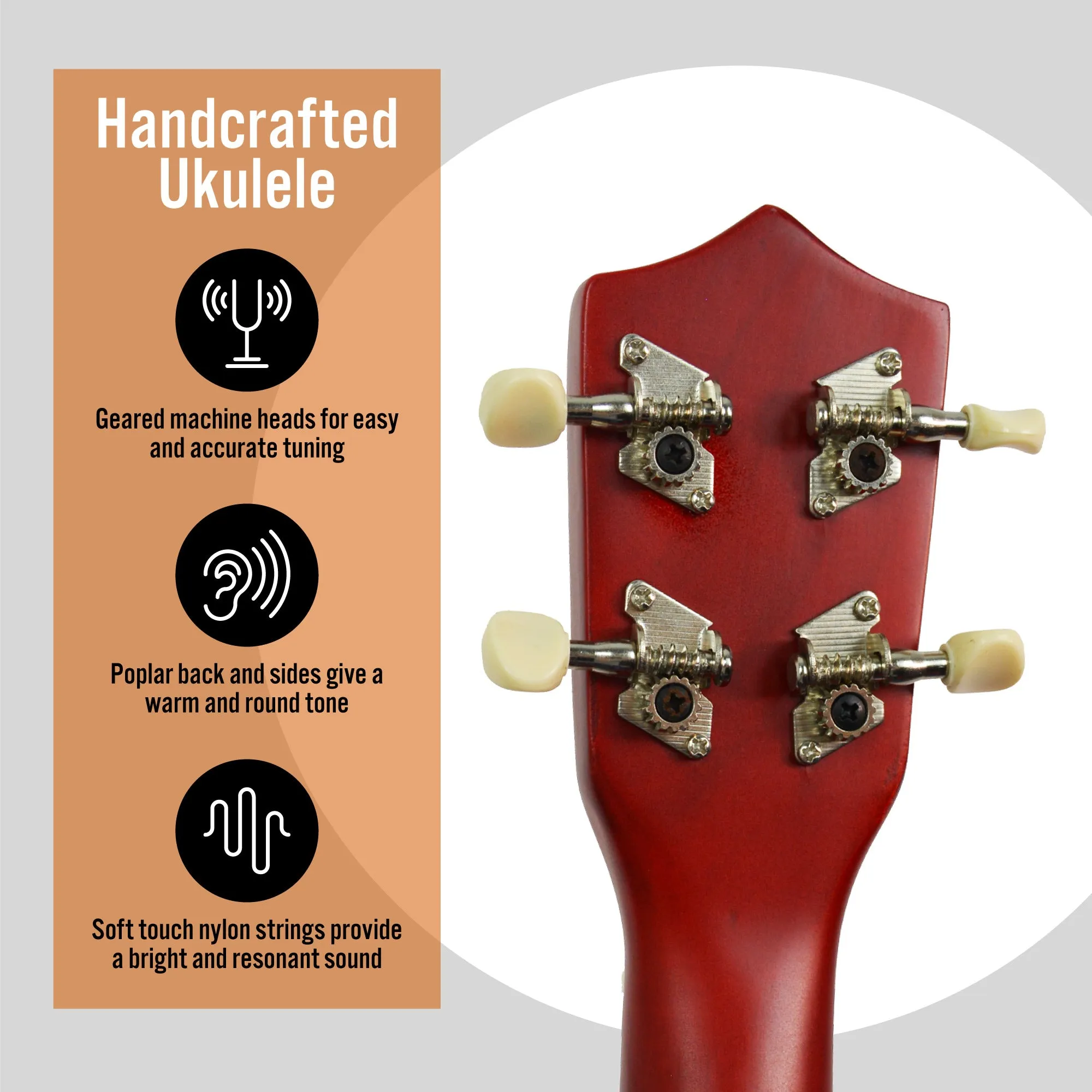 3rd Avenue Soprano Ukulele Starter Pack
