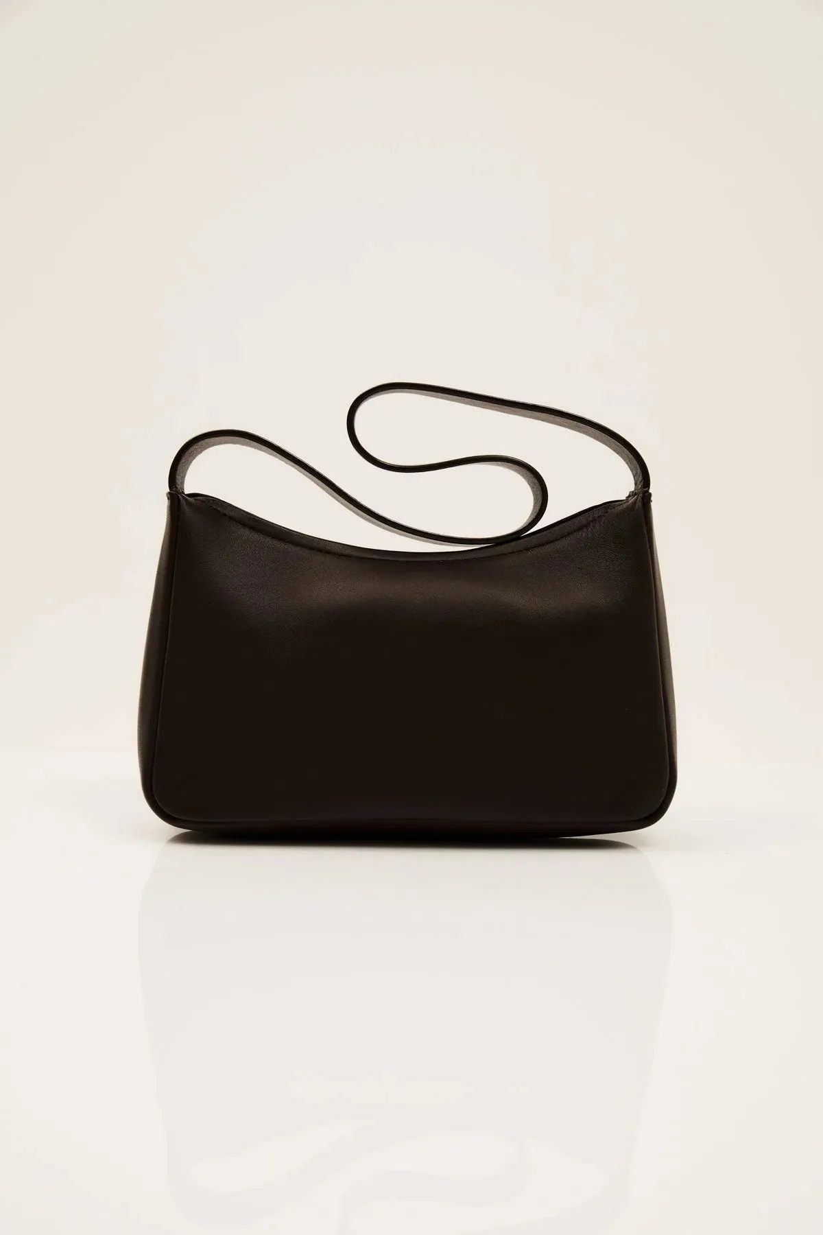 90s Petit Shoulder Bag in Chocolate