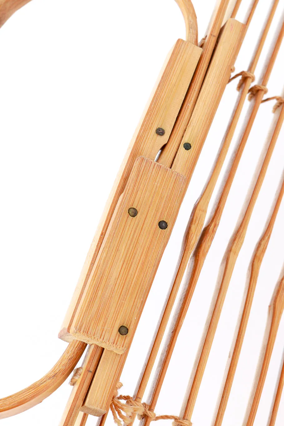 Accordion Bamboo Basket Bag II