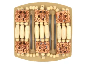 African Butterfly Thick Hair Comb - Tripla Blonde 38