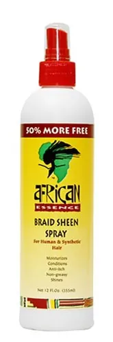 African Essence Braid Sheen Spray