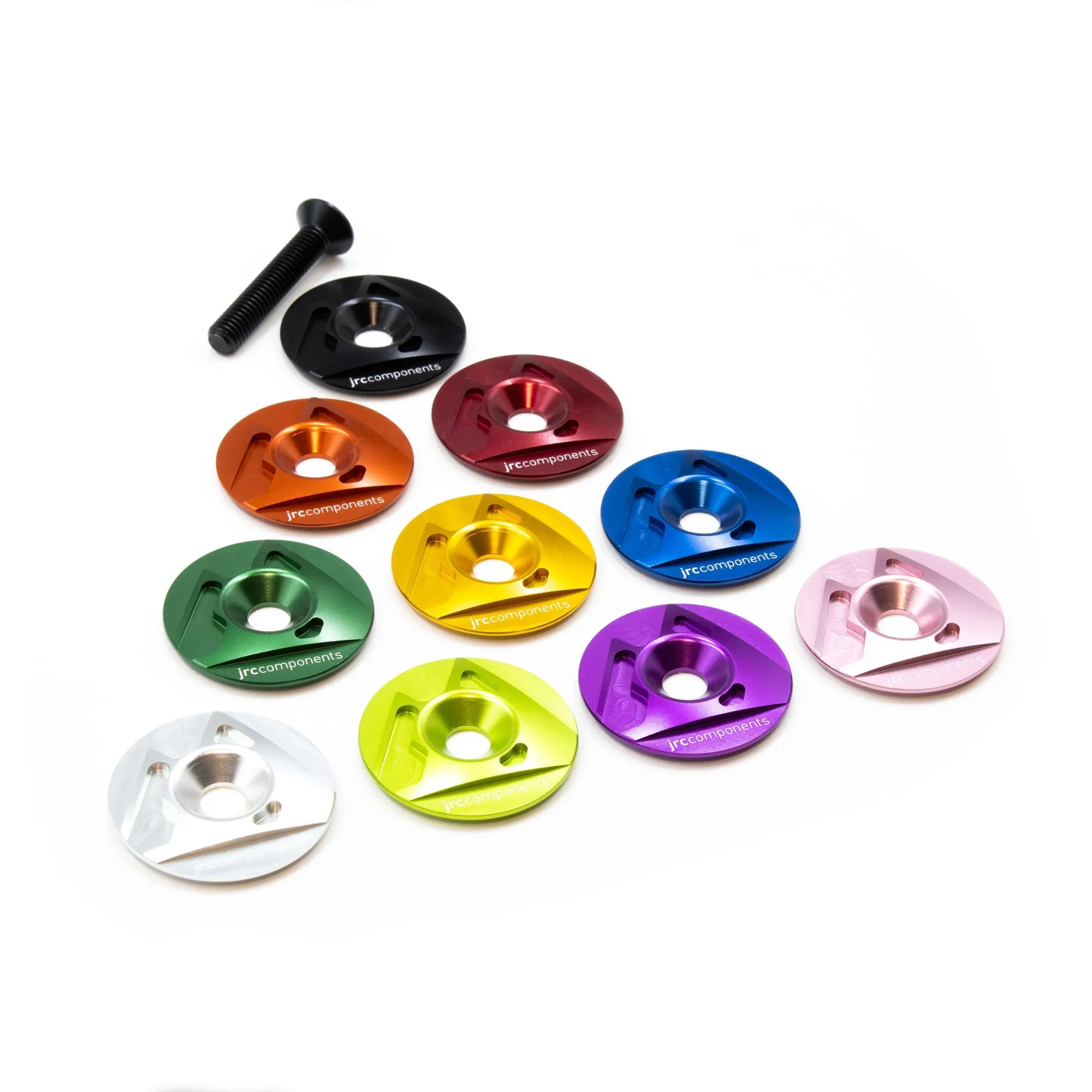 Ahead Stem Top Cap | Aluminium | JRC Logo