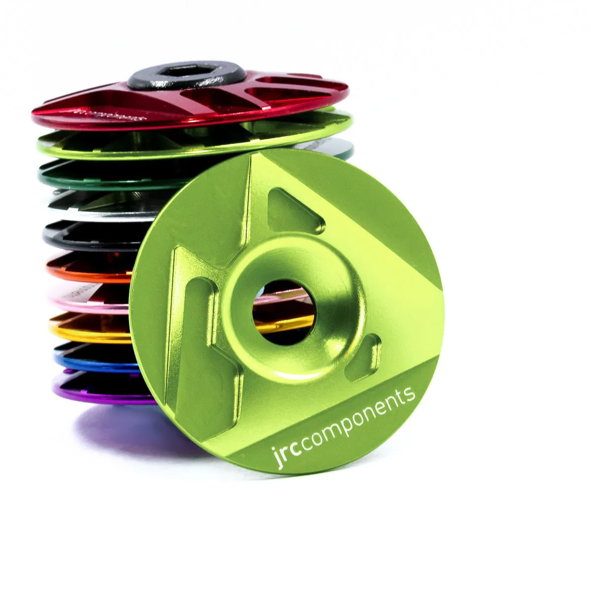 Ahead Stem Top Cap | Aluminium | JRC Logo