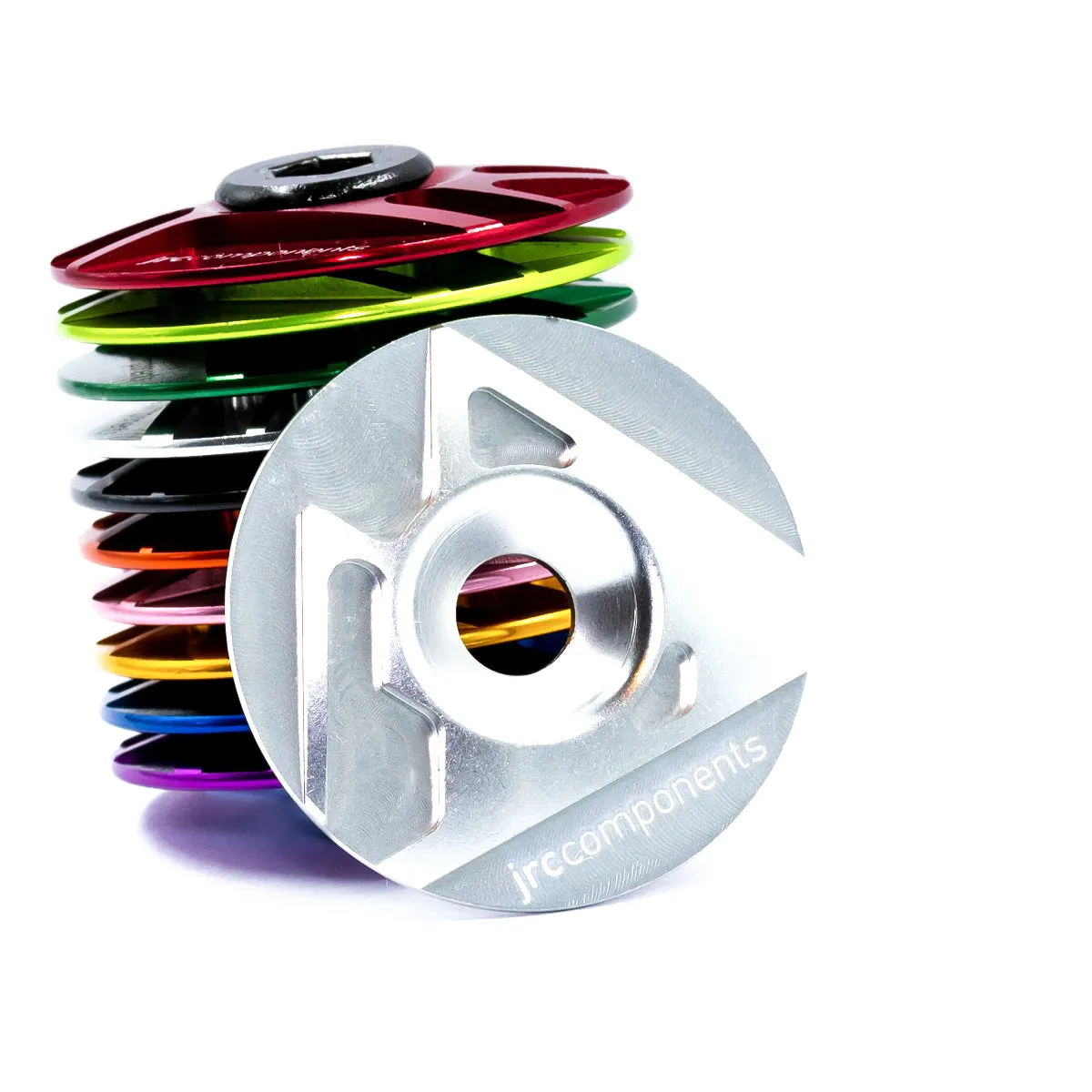 Ahead Stem Top Cap | Aluminium | JRC Logo