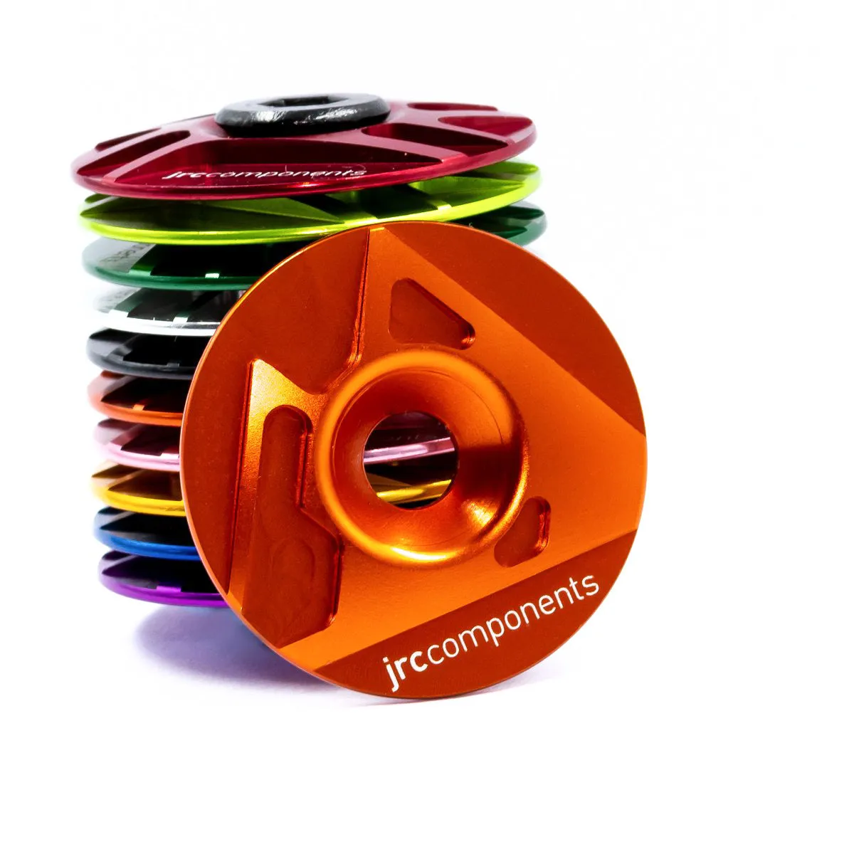 Ahead Stem Top Cap | Aluminium | JRC Logo
