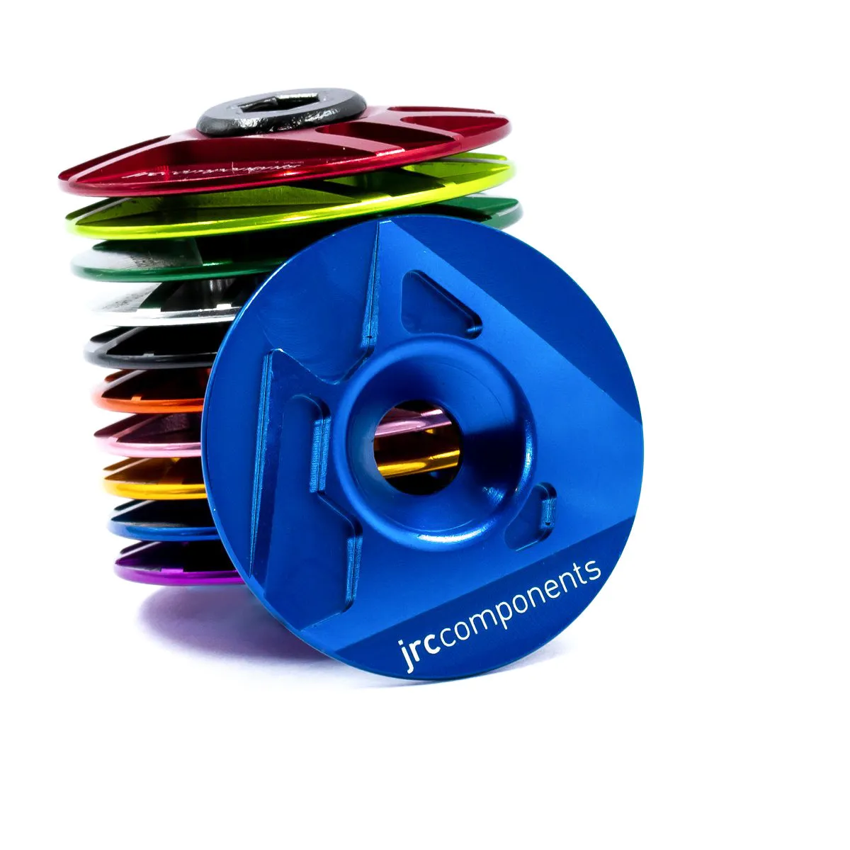 Ahead Stem Top Cap | Aluminium | JRC Logo