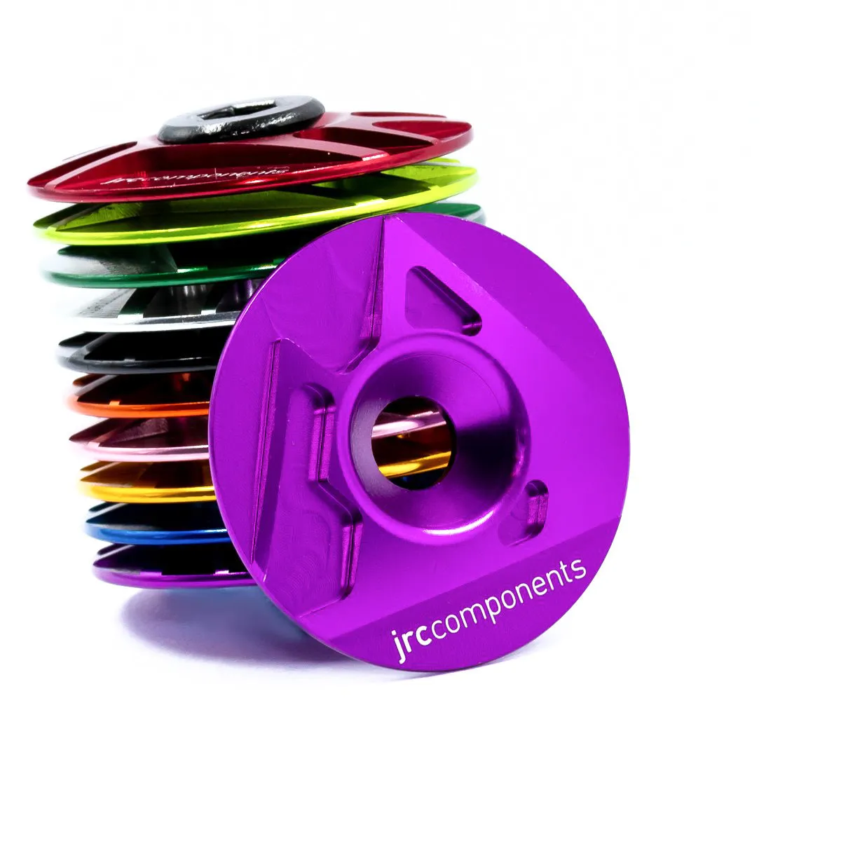 Ahead Stem Top Cap | Aluminium | JRC Logo