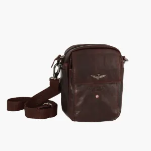 Air Force Military Bag with Verage-Led Lege AM307-MO Vintage Leather