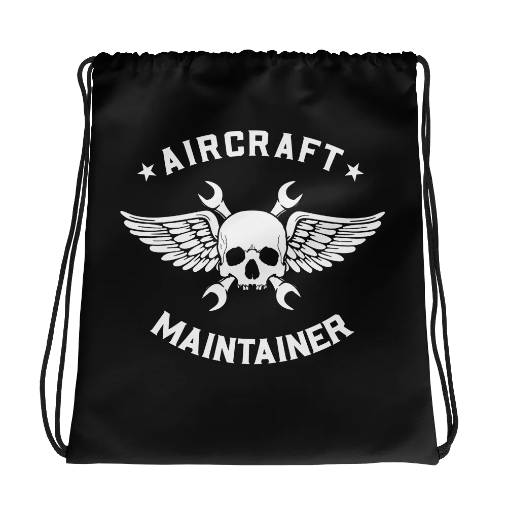 Aircraft Maintainer Drawstring bag