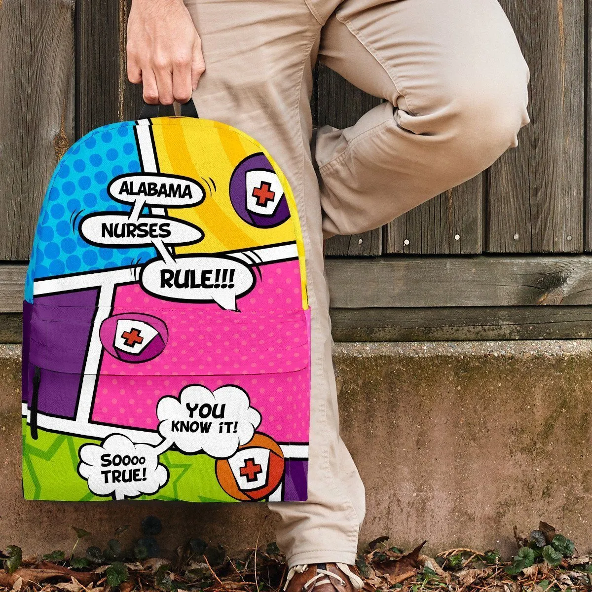 AL Comic Nurse Backpack