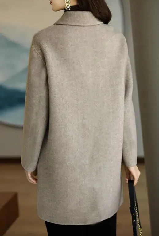 Alana™ | Elegant Wool Coat