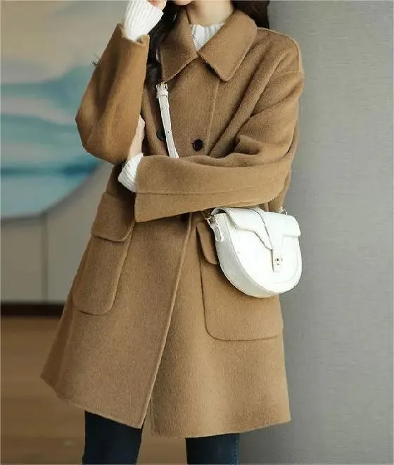 Alana™ | Elegant Wool Coat