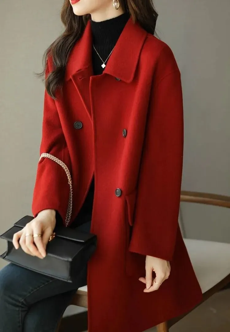 Alana™ | Elegant Wool Coat