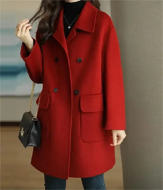 Alana™ | Elegant Wool Coat