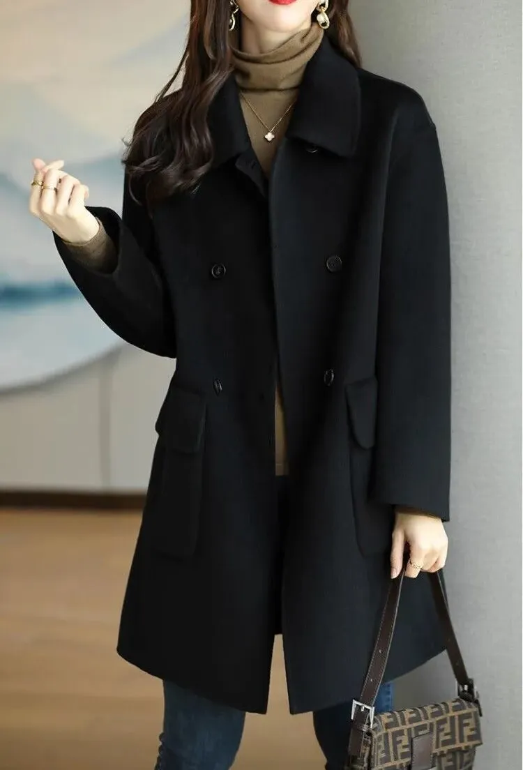Alana™ | Elegant Wool Coat