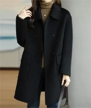 Alana™ | Elegant Wool Coat