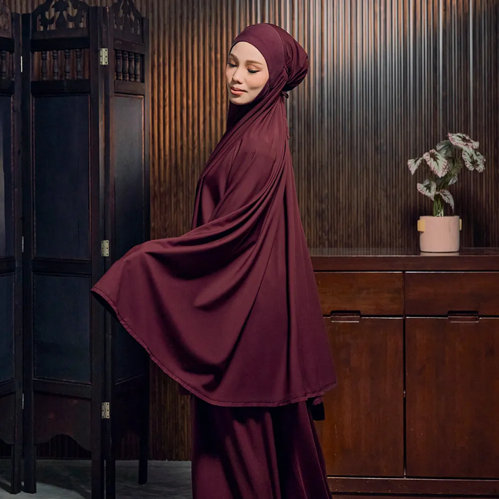 Aman Prayerwear - Burgundy