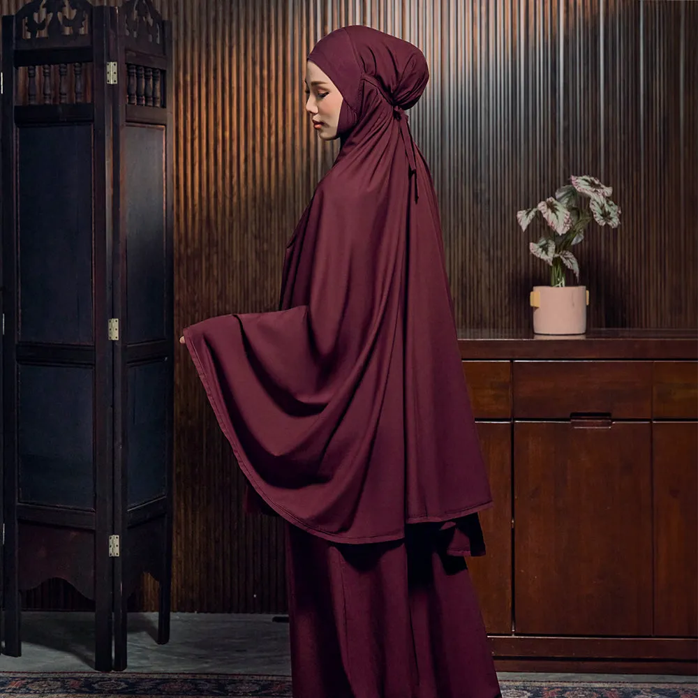 Aman Prayerwear - Burgundy