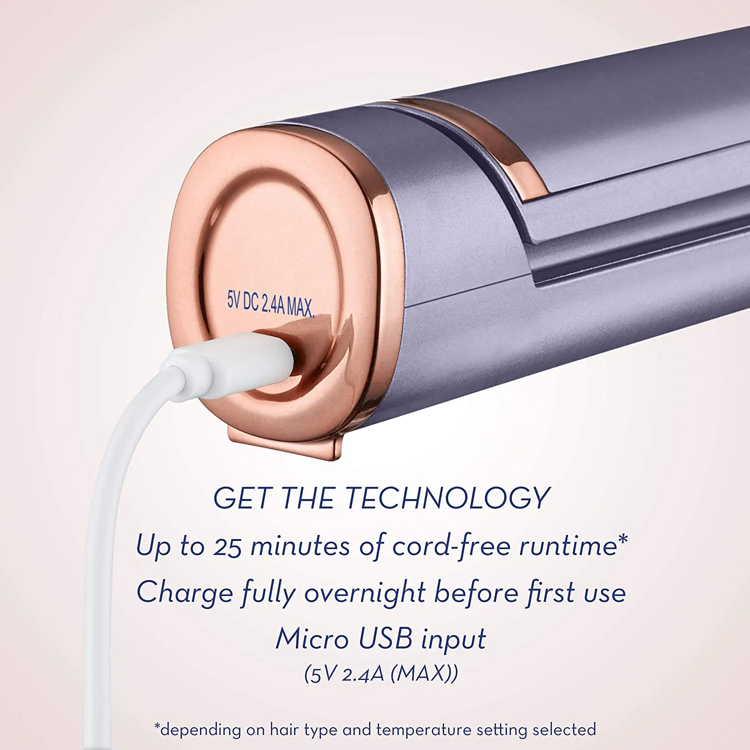 Amazing Cordless Titanium 1 inch Multi-Styler by Conair! Rechargeable USB charger!