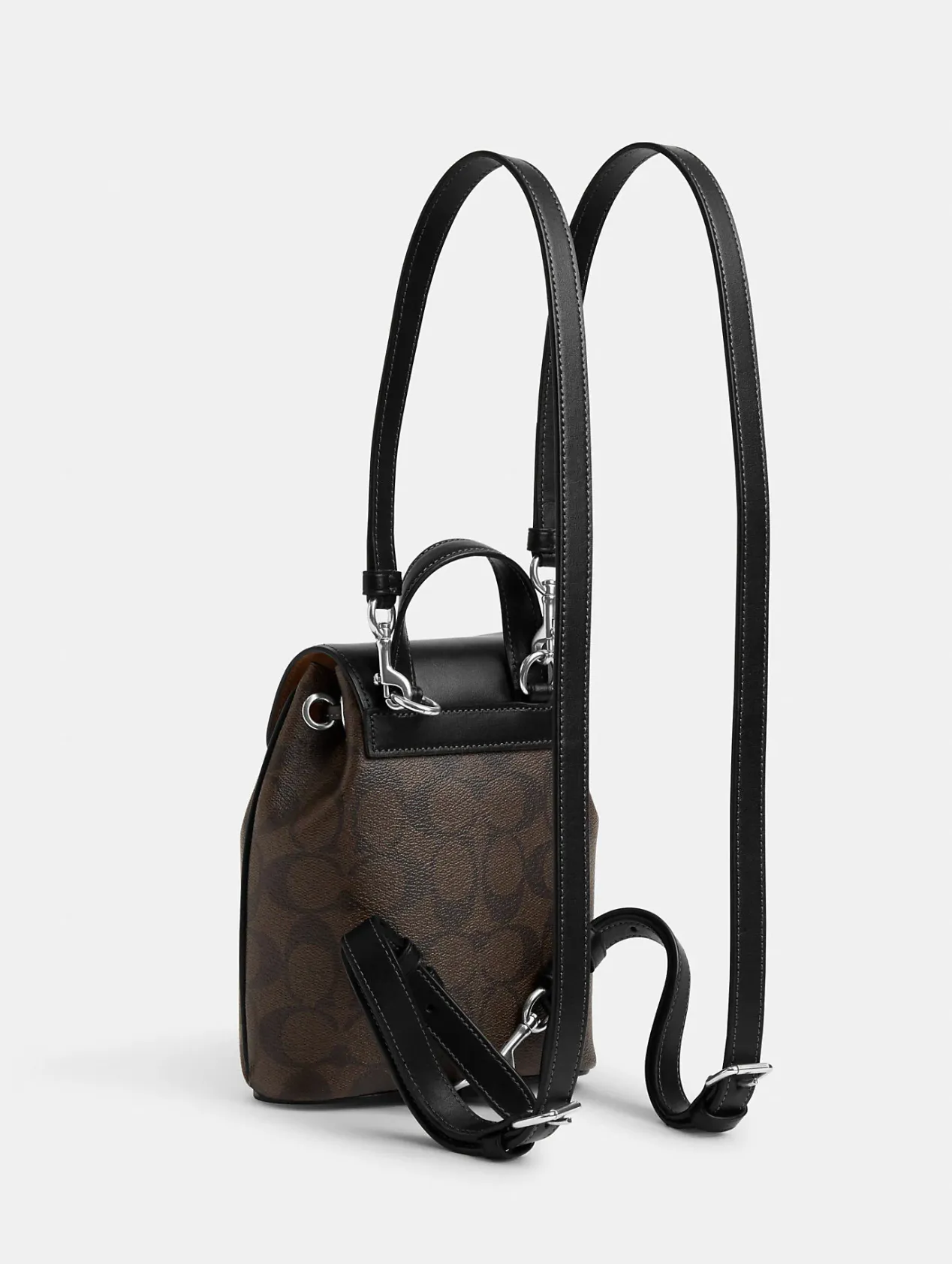 Amelia Convertible Backpack In Signature Canvas