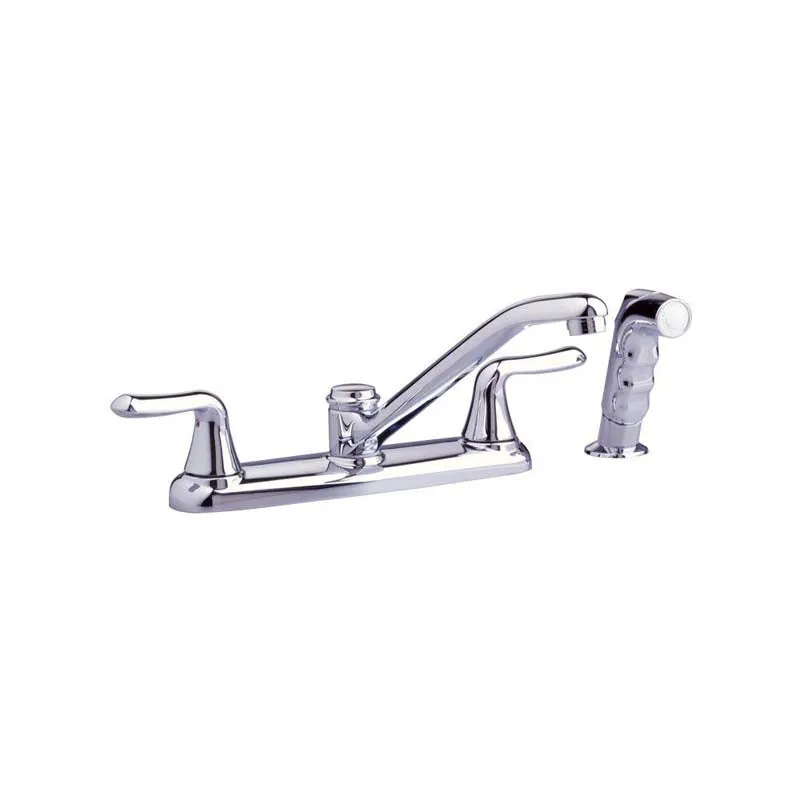 American Standard 4275.501.002 Colony 2-Handle Side-Sprayer Kitchen Faucet in Polished Chrome