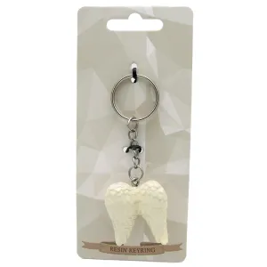 Angel Wings Keyring