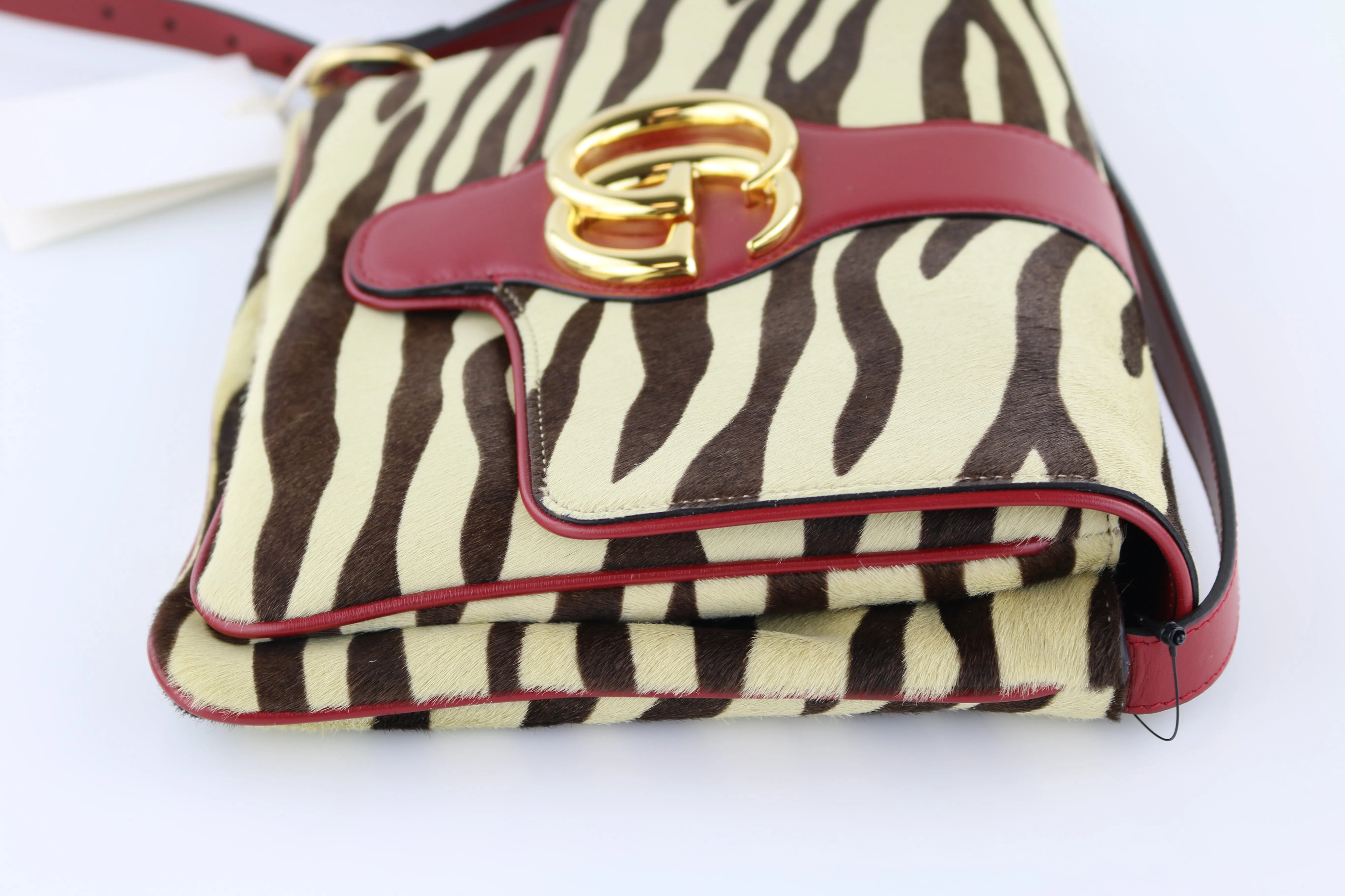 Arli Tiger Print Medium Shoulder Bag