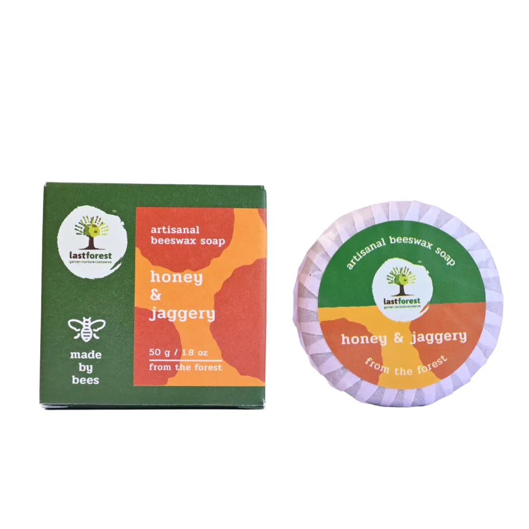 Artisanal 'Pebbles' Beeswax Soap