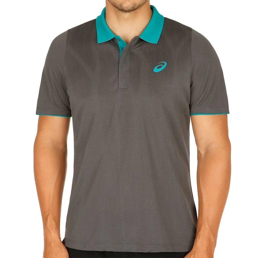 Asics Mens Club Classic Polo Classic Rock