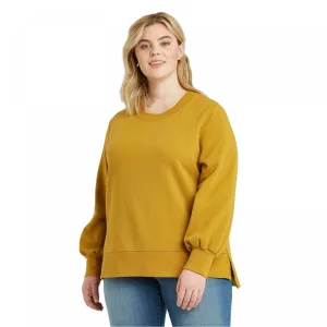 Ava & Viv Women's Plus Size Crewneck Fleece Sweatshirt
