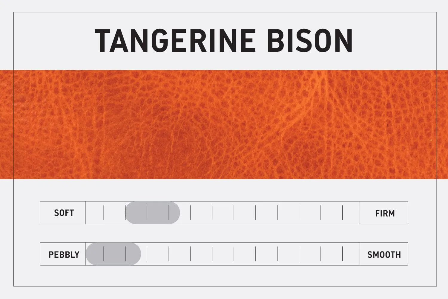 AVERY LEATHER TOTE BAG - LARGE - TANGERINE BISON