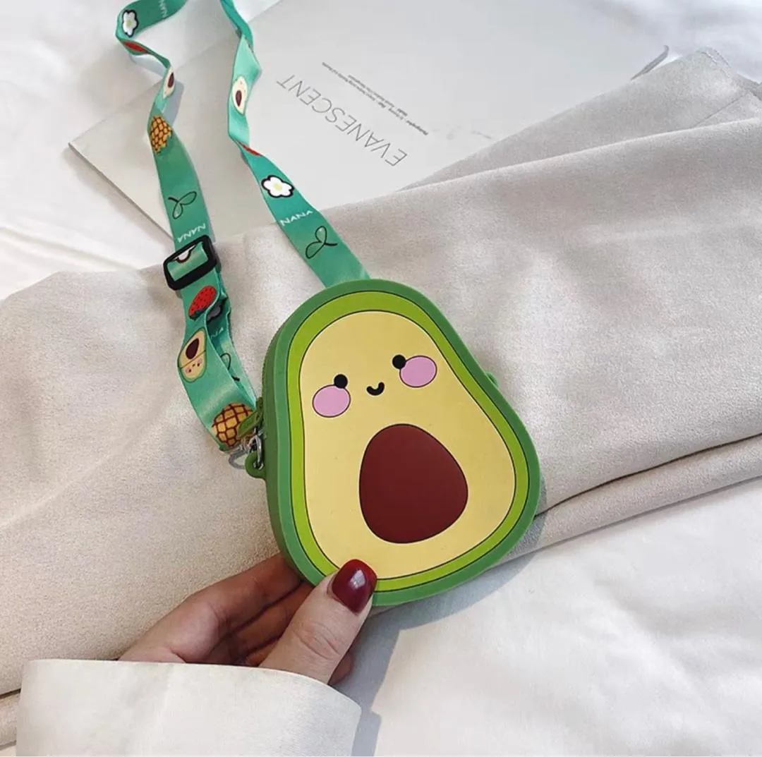 Avocado  Silicone Wallet