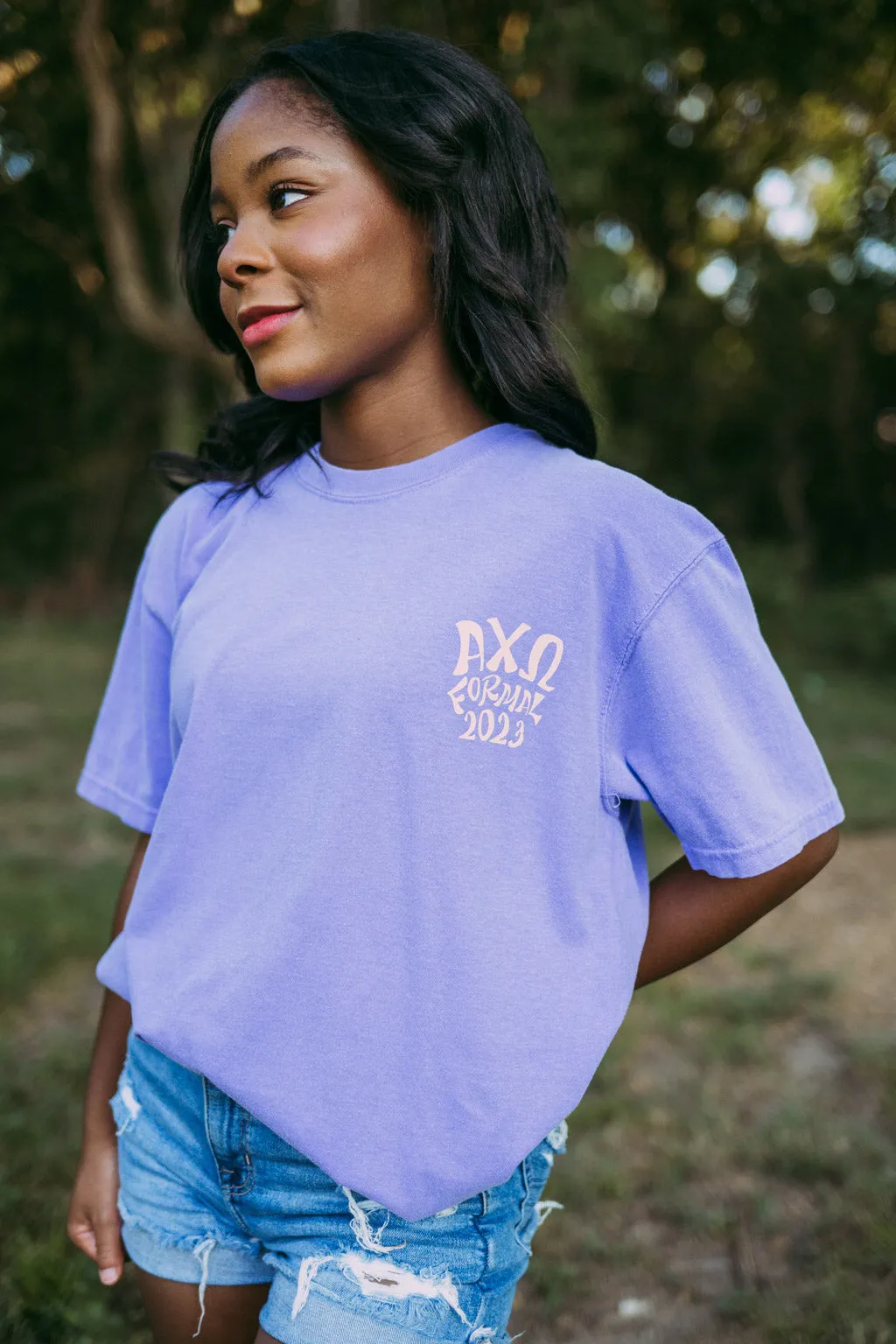AXO Lyres and Pearls Formal Tshirt