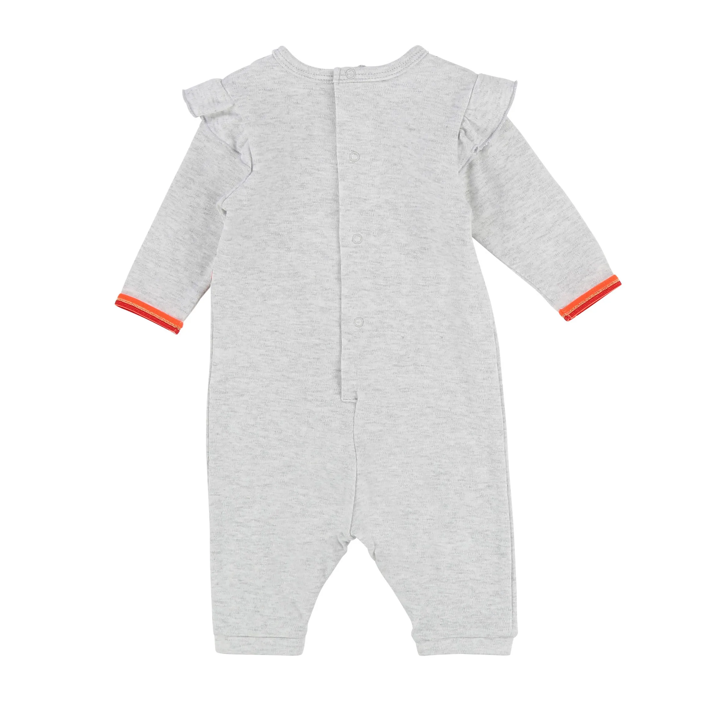 Baby Girls Trompe-L'Oeil Handbag Onesie
