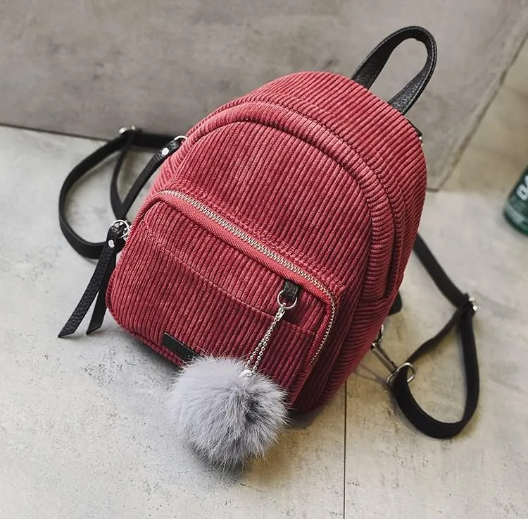 Backpack With Long Straps & Ball