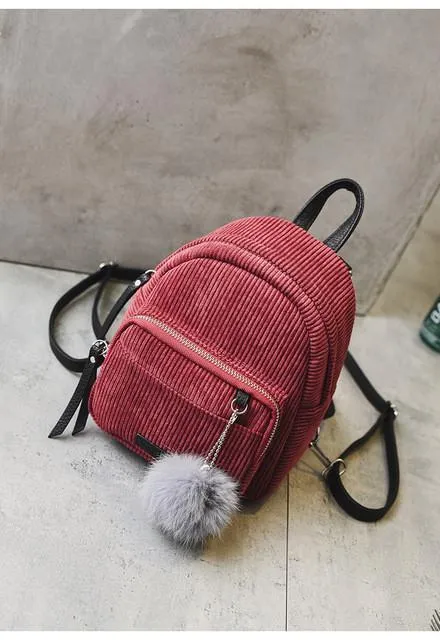 Backpack With Long Straps & Ball