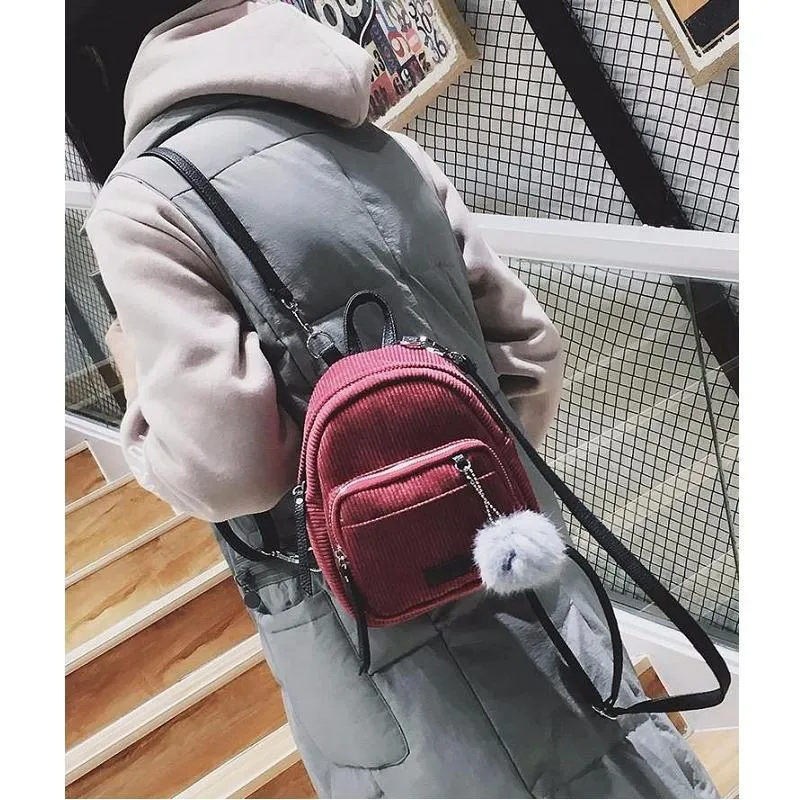 Backpack With Long Straps & Ball